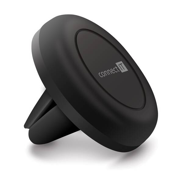Držiak na mobil Connect IT InCarz 4StrongFix, magnetický do mriežky čierny

