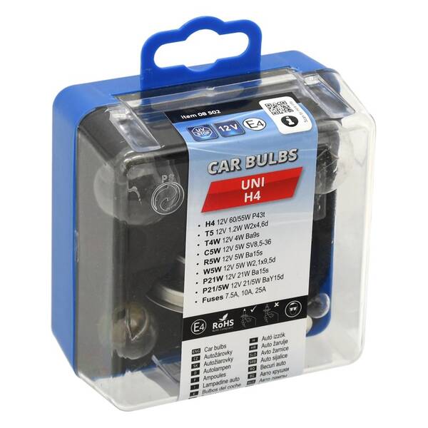 Autožiarovka Compass 08502 servisní box H4 

