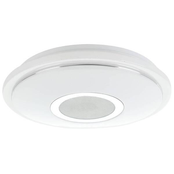 LED stropné svietidlo Eglo Lanciano-S biele/chróm

