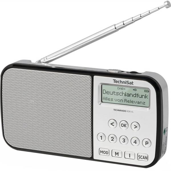 Rádioprijímač s DAB+ Technisat TECHNIRADIO RDR XL strieborný


