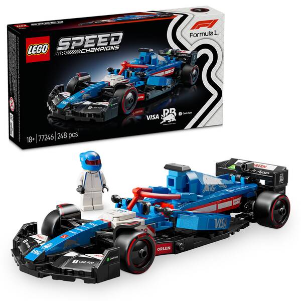 Stavebnica LEGO® Speed Champions 77246 Závodní auto Visa Cash App RB VCARB 01 F1® 


