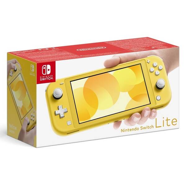 Herná konzola Nintendo Lite žltá

