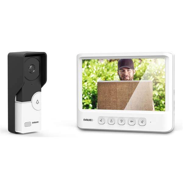 Dverný videotelefón Evolveo DoorPhone IK06 biely

