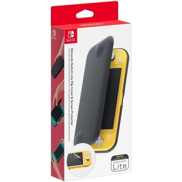 Puzdro Nintendo - Flip Cover pro Nintendo Switch Lite sivé

