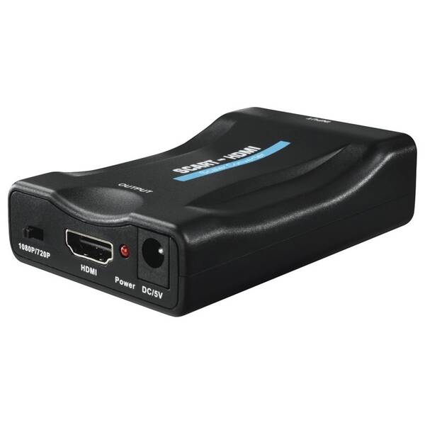 Redukcia Hama AV prevodník SCART na HDMI čierna

