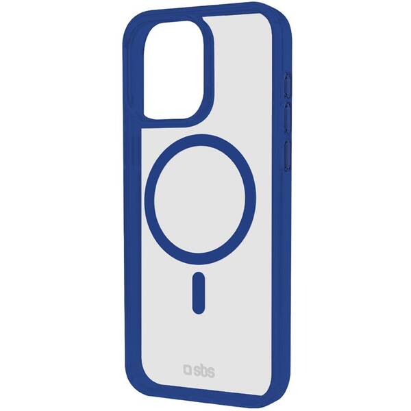 Kryt na mobil SBS Mag Frame s MagSafe na Apple iPhone 15 Pro modrý

