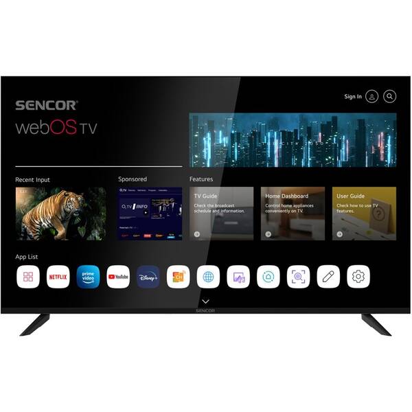 Televízor Sencor SLE 55US804B 

