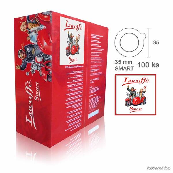 E.S.E. Pody Lucaffé SMART DECAFEINATO 35 mm (100 ks) 

