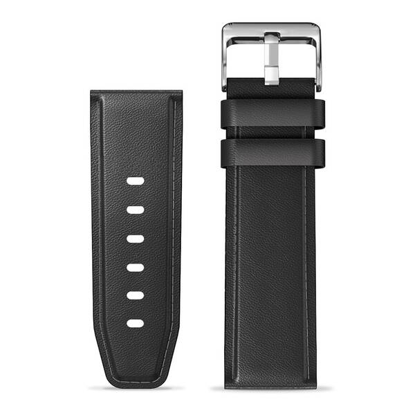 Remienok Aligator 22AW0006, kožený 22mm čierny

