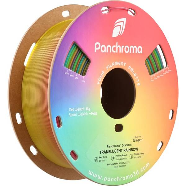 Tlačová struna (filament) Polymaker Panchroma PLA Gradient Translucent 

