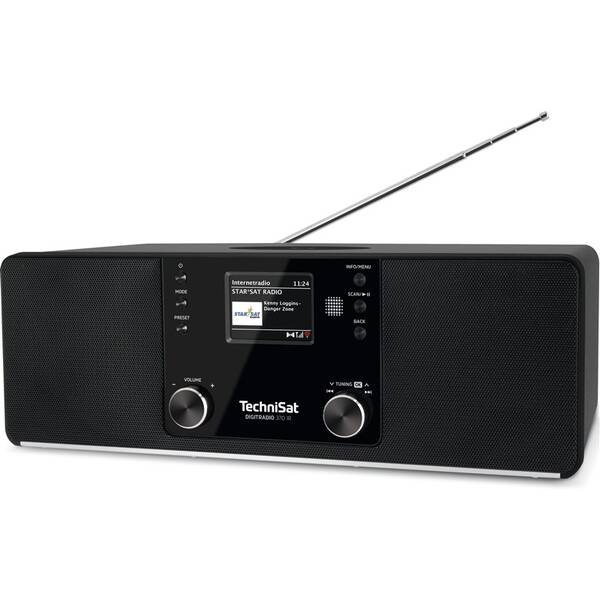 Internetový rádioprijímač s DAB+ Technisat DIGITRADIO 370 IR čierny

