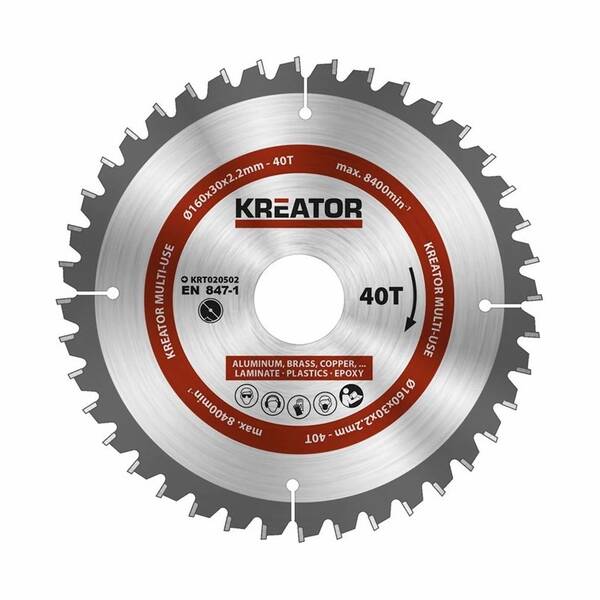 Pílový kotúč Kreator KRT020502 160mm 40T 


