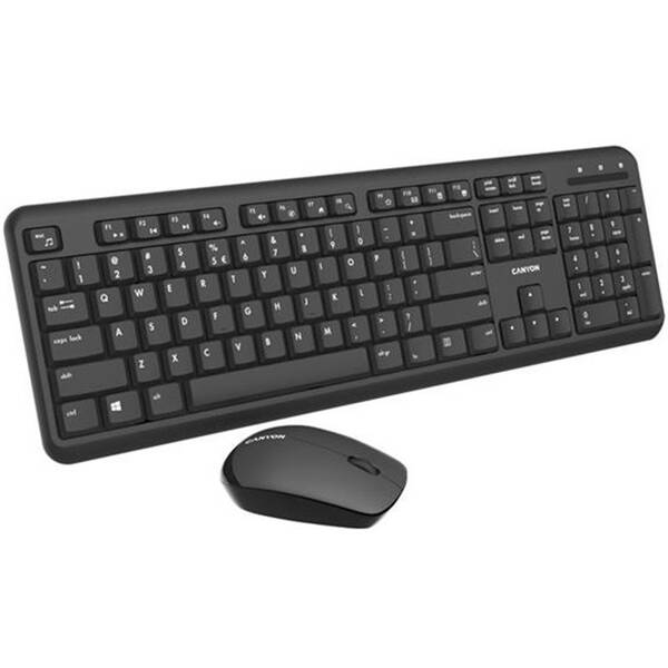 Klávesnica s myšou Canyon CNS-HSETW02-CS BLK 

