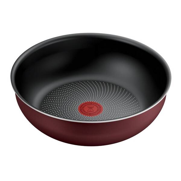 Panvica WOK Tefal L7247702, 26 cm vínová

