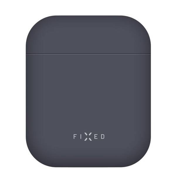 Puzdro FIXED Silky pro Apple AirPods 1 a 2 modré

