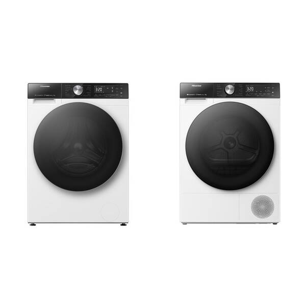 Set výrobkov Hisense WF5S9045BW + DH5S902BW biely

