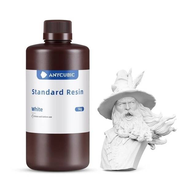 UV resin Anycubic Štandard White, 1kg biela

