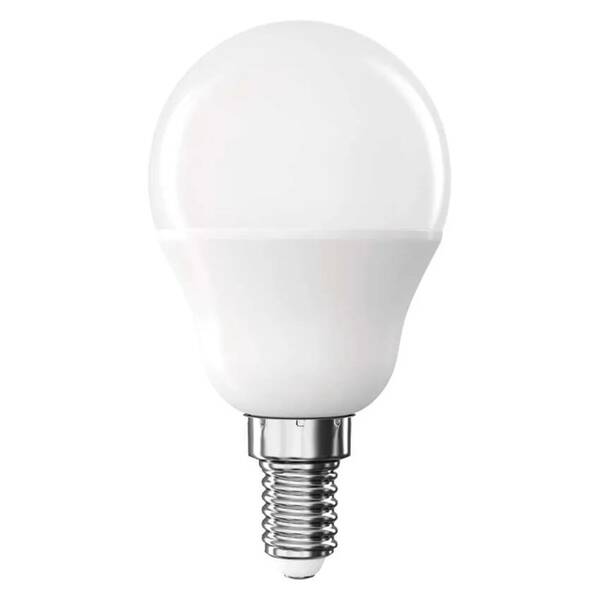 LED žiarovka EMOS Classic mini globe, 4,2 W, 470lm, E14, teplá biela 

