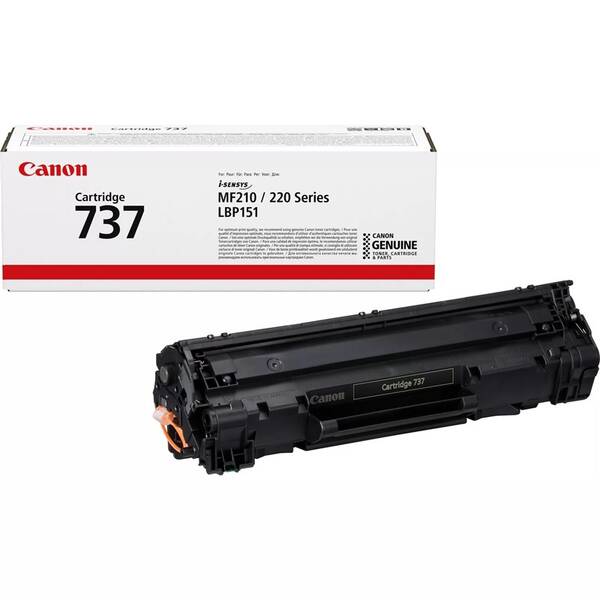 Toner Canon CRG 737, 2400 strán čierny

