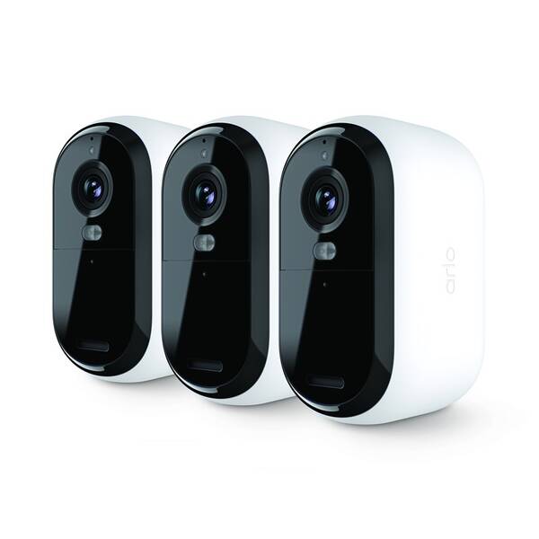 IP kamera Arlo Essential Gen.2 2K Outdoor Security, 3 ks biela


