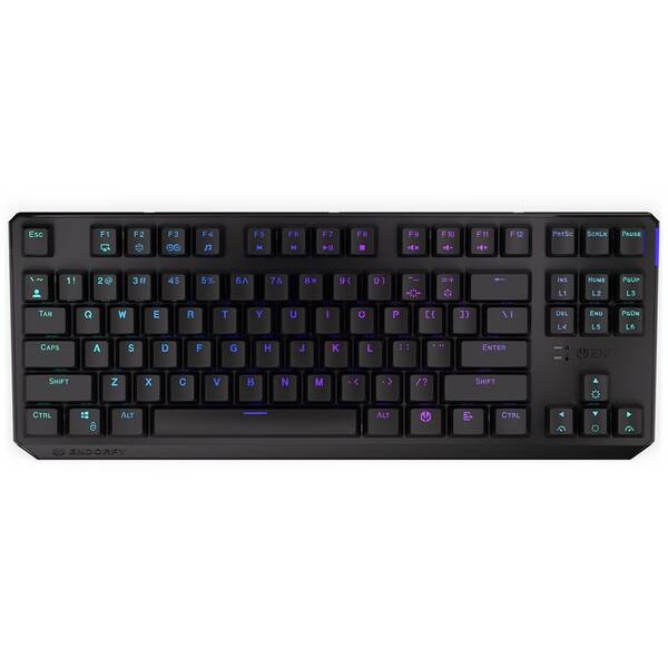 Klávesnica ENDORFY Thock TKL Wireless Red switche, CZ/SK layout, ARGB čierna

