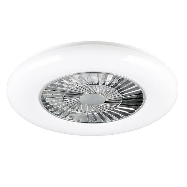 LED stropné svietidlo Reality R62402106 VISBY, s ventilátorem chróm

