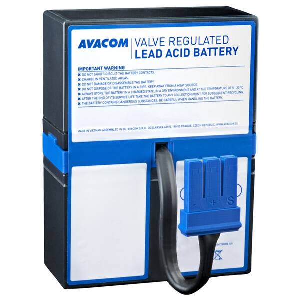 Olovený akumulátor Avacom RBC33 - batéria pre UPS 

