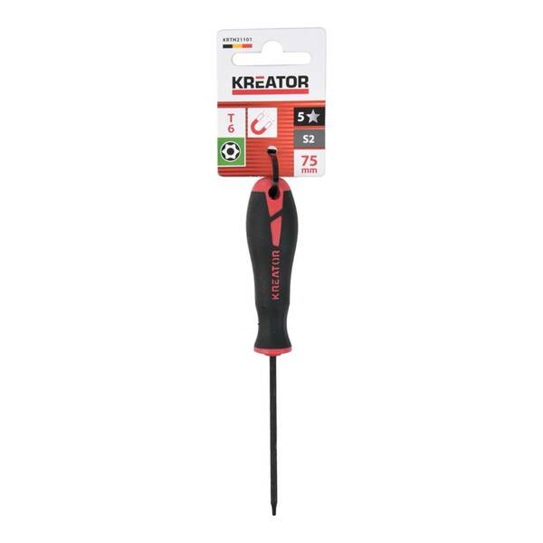 Skrutkovač Kreator KRTH21101 TORX T6x75 

