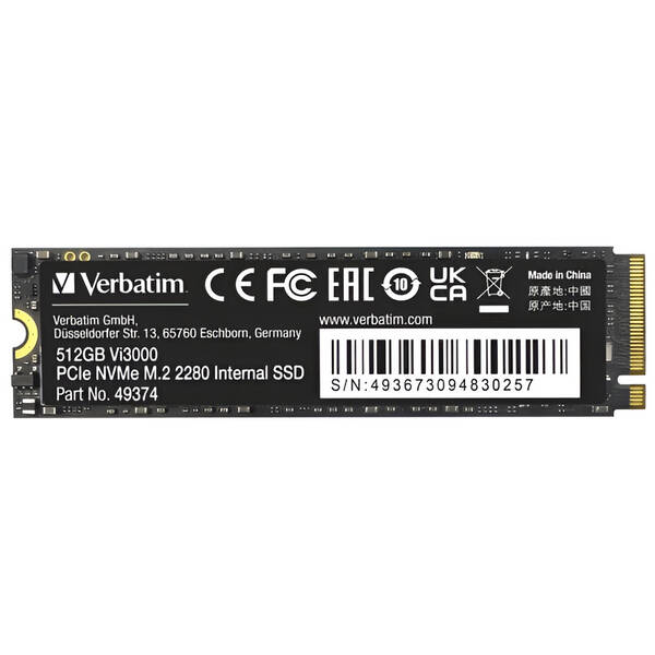SSD Verbatim Vi3000 M.2 512GB 

