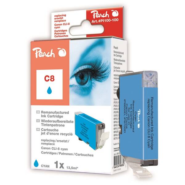 Cartridge Peach Canon CLI-8C, 13 ml 

