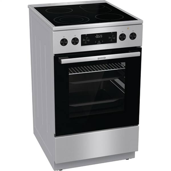 Sklokeramický sporák Gorenje GECS5C70XPA nerez

