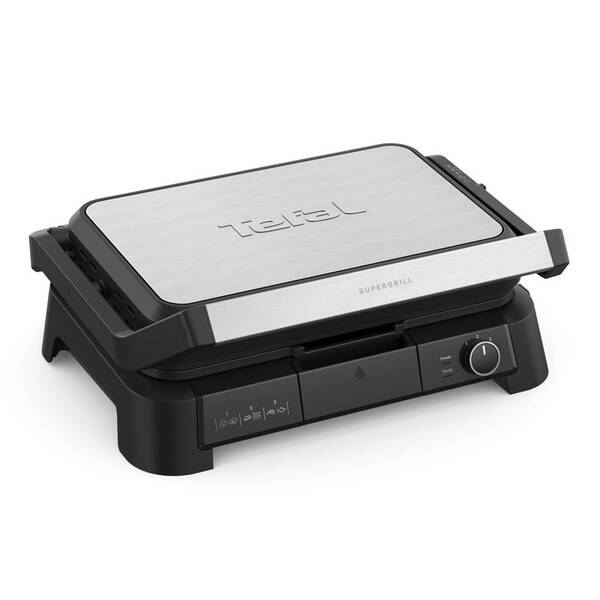 Gril Tefal GC520DE0 Supergrill 3in1 XL strieborný

