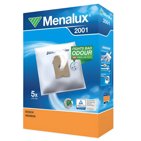 Vrecká pre vysávače Menalux 2001 (5 ks) 


