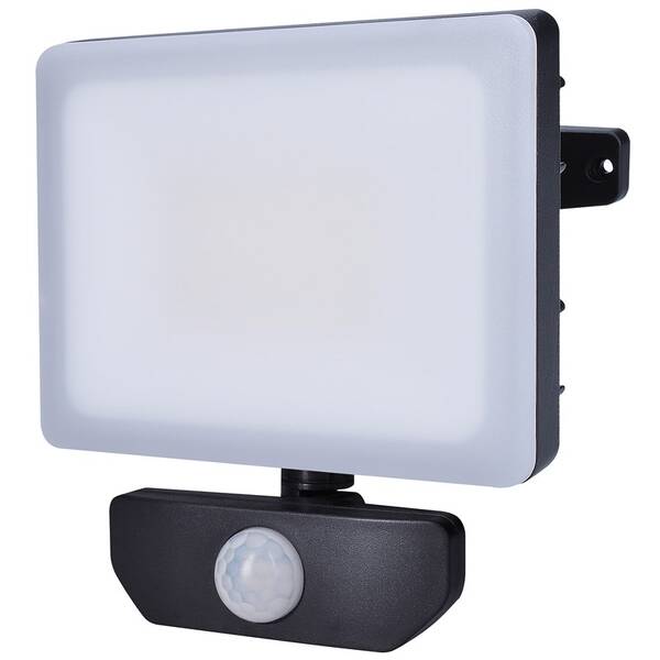 Reflektor Solight Quick, 30 W,  pohybový senzor čierny

