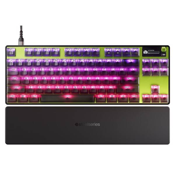 Klávesnica SteelSeries Apex Pro TKL Gen 3 Cyber - US čierna

