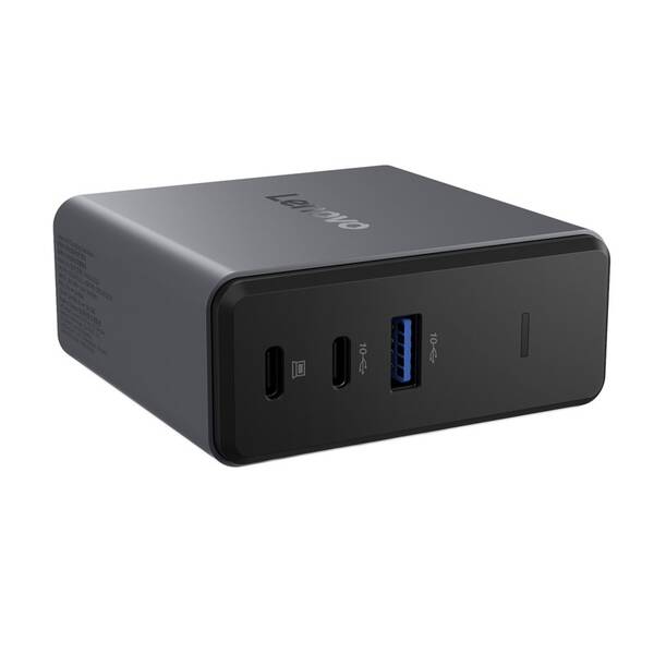 Dokovacia stanica Lenovo Charging GaN Dock 65W čierna

