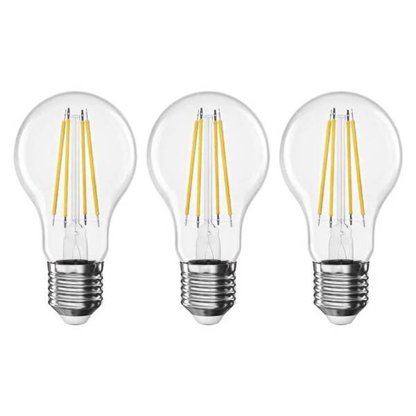 LED žiarovka EMOS Filament klasik, 3,8 W, 806lm, E27, neutrálna biela, 3ks 

