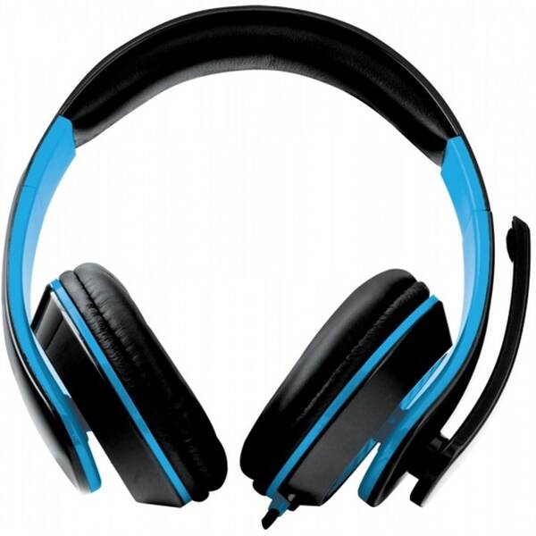 Headset Esperanza Condor čierny/modrý

