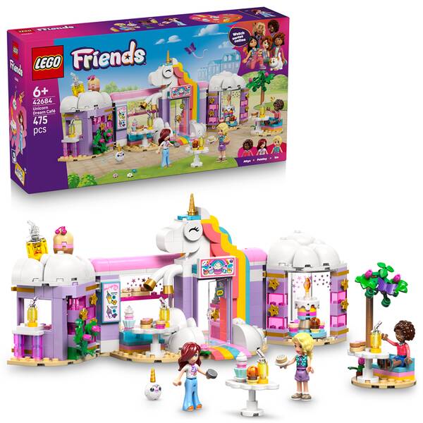 Stavebnica LEGO® Friends 42684 Snová kaviareň s jednorožcami 

