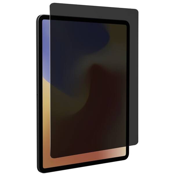 Nalepenie ochrannej fólie ZAGG Privacy Matte na tablet do 8,5" 

