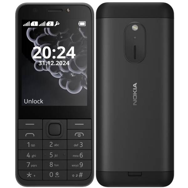 Mobilný telefón Nokia 230 (2024) čierny

