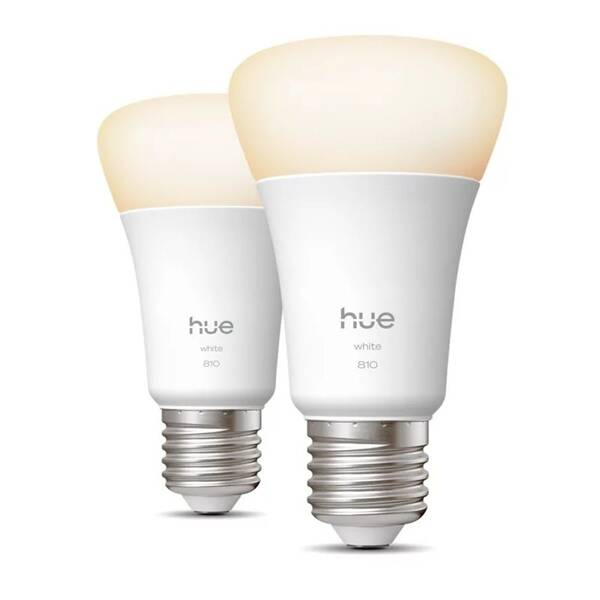 Inteligentná žiarovka Philips Hue Bluetooth, E27, 810 lm, White (2 ks) 

