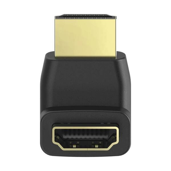 Redukcia Hama HDMI adaptér pravouhlý, 90° čierna


