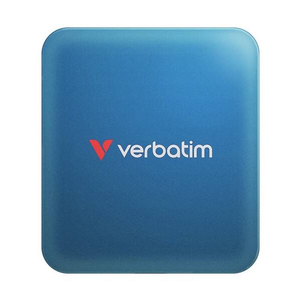 SSD externý Verbatim SnapBack 2TB, MagSafe, ProRes 4K/60 ready modrý

