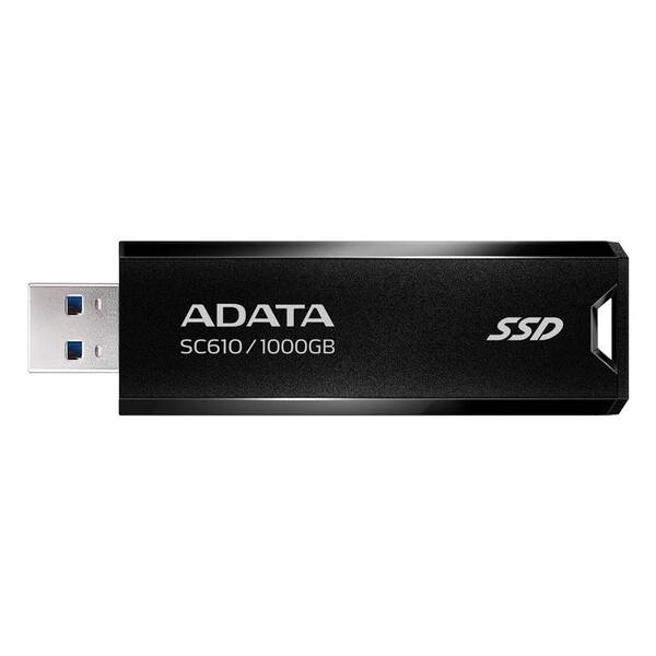 SSD externý ADATA SC610 1TB, USB 3.2 Gen 2 čierny


