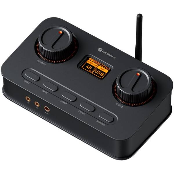Slúchadlový zosilňovač Fosi Audio K7 čierny

