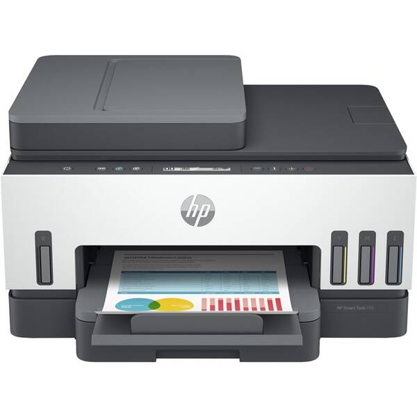 Tlačiareň multifunkčná HP Smart Tank 750 All-in-One sivá/biela

