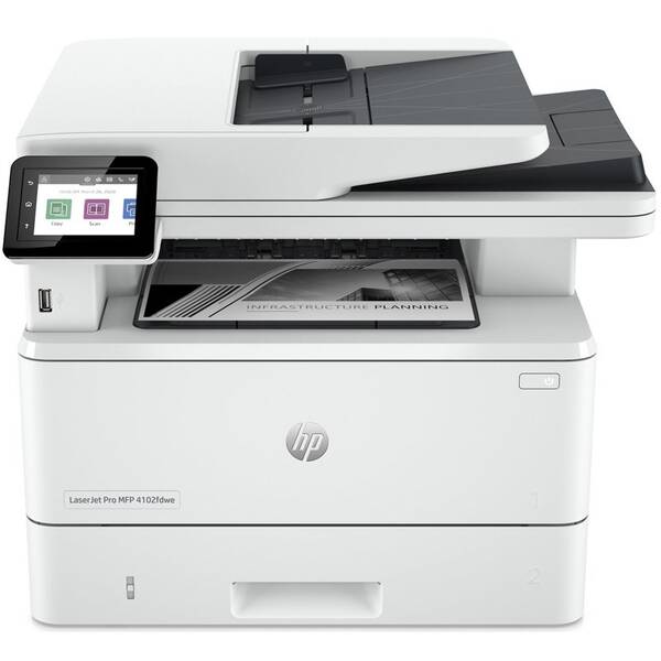 Tlačiareň multifunkčná HP LaserJet Pro MFP 4102fdn biela

