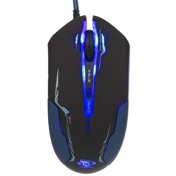 Myš E-Blue Auroza čierna

