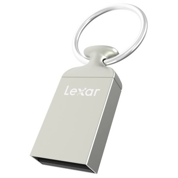 USB flashdisk Lexar JumpDrive M22 USB 2.0, 64GB strieborný

